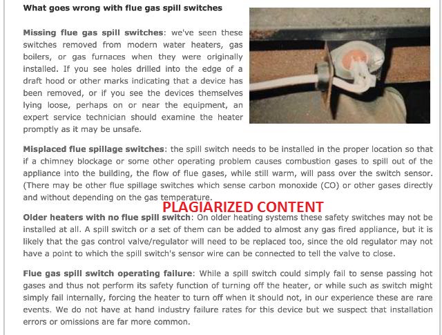 Content plagiarized (stolen) by Upperplumbers plumbing company